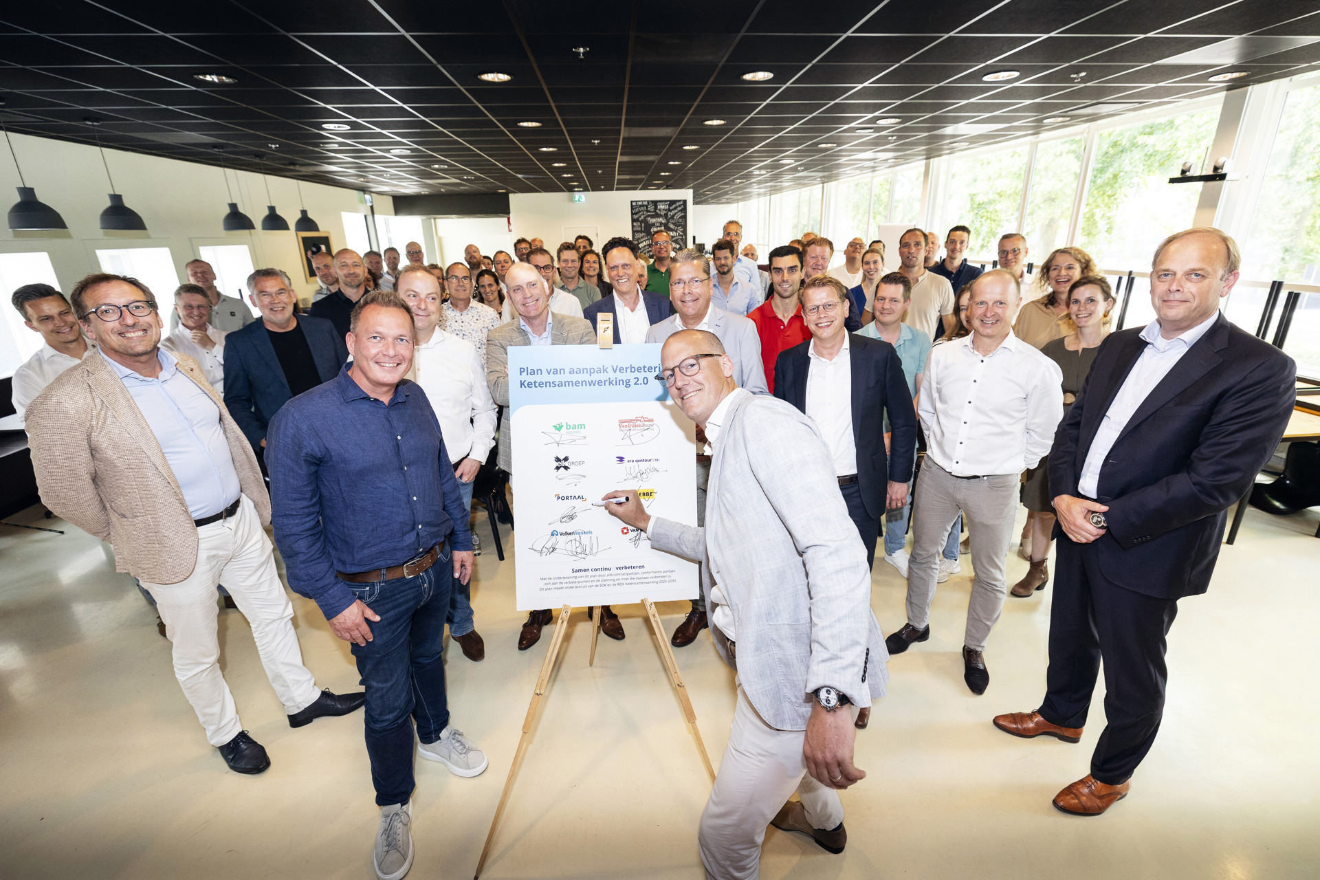 Ondertekening Ketenpartnerbijeenkomst